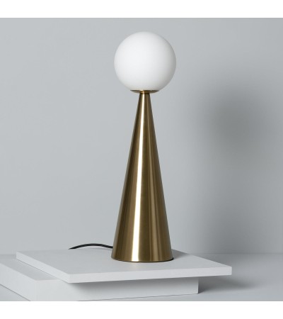 Lampe à Poser Métal et Verre Hipias