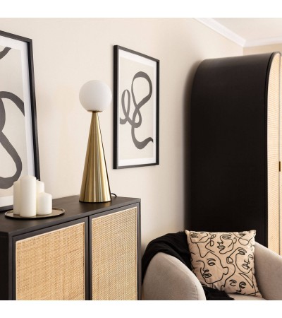 Lampe à Poser Métal et Verre Hipias - 94818 - vue 6