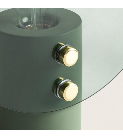Lampe à Poser Métal et Verre Katia - 103008 - vue 2