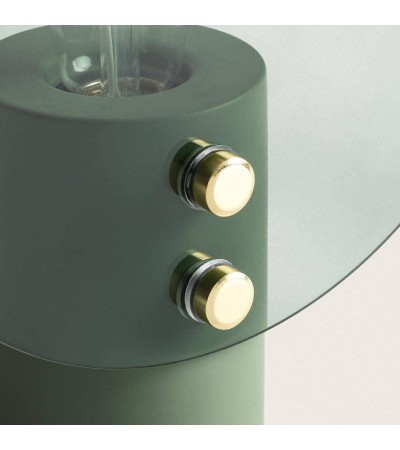Lampe à Poser Métal et Verre Katia - 103008 - vue 4