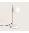 Lampe à Poser Métal et Verre Lune - 98999 - vue 1