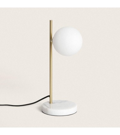 Lampe à Poser Métal et Verre Lune - 98999 - vue 3