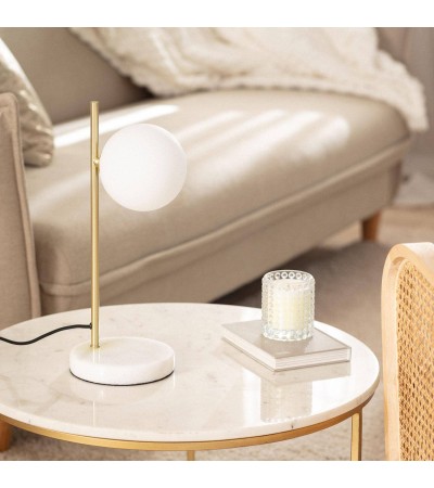 Lampe à Poser Métal et Verre Lune - 98999 - vue 4