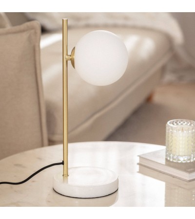 Lampe à Poser Métal et Verre Lune - 98999 - vue 5