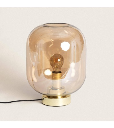 Lampe à Poser Métal et Verre Nélida - 103019 - vue 2
