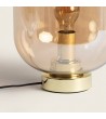 Lampe à Poser Métal et Verre Nélida - 103019 - vue 3