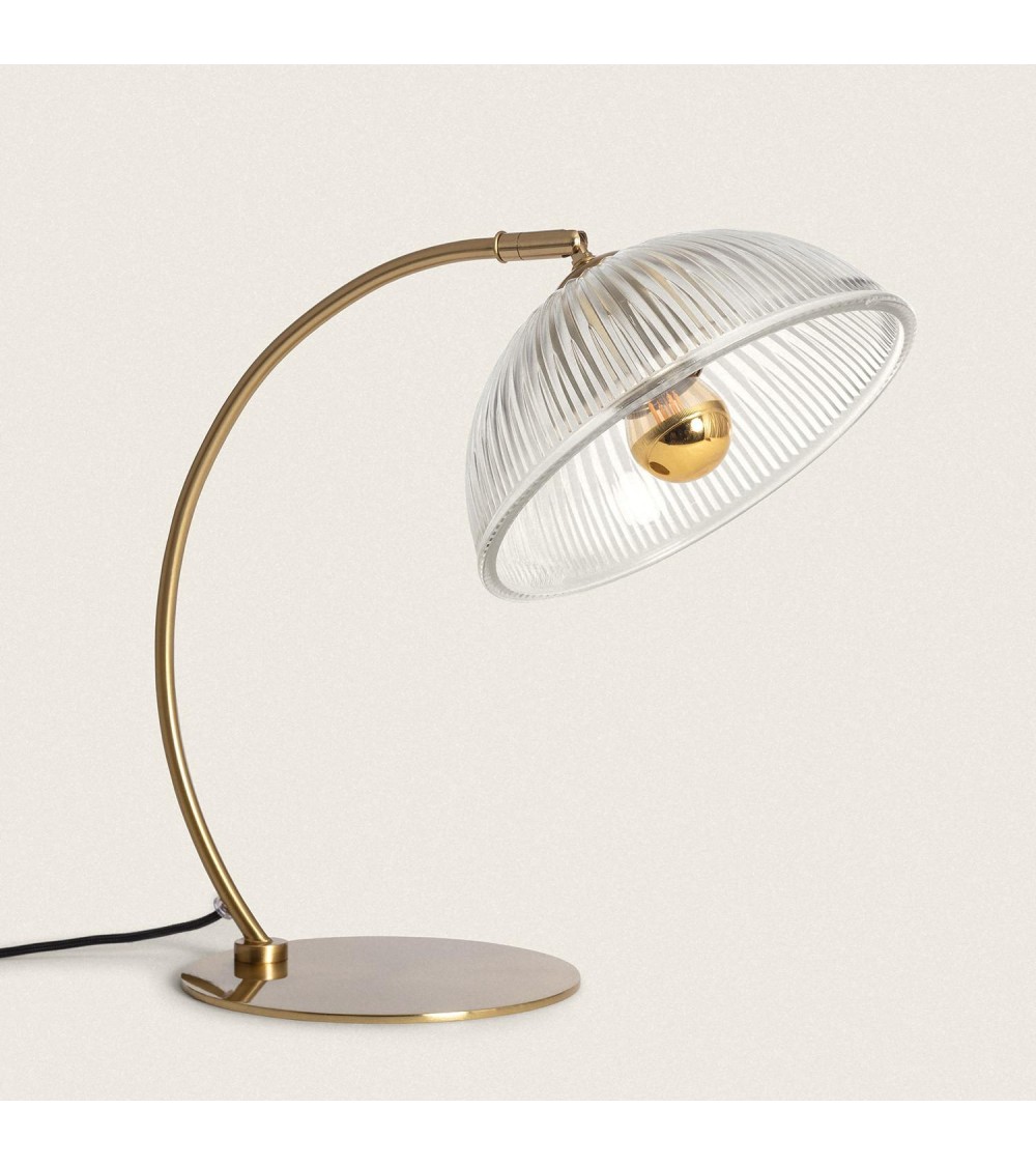 Lampe à Poser Métal et Verre Shila - 99672 - vue 1