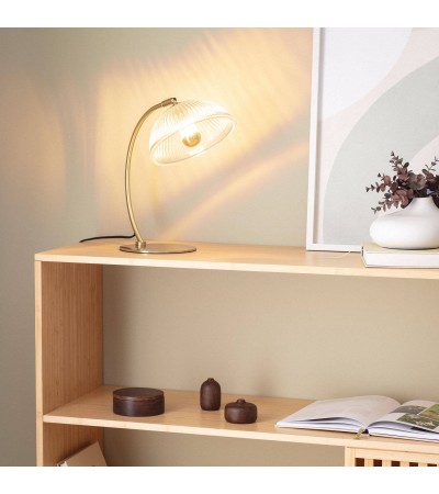 Lampe à Poser Métal et Verre Shila - 99672 - vue 6