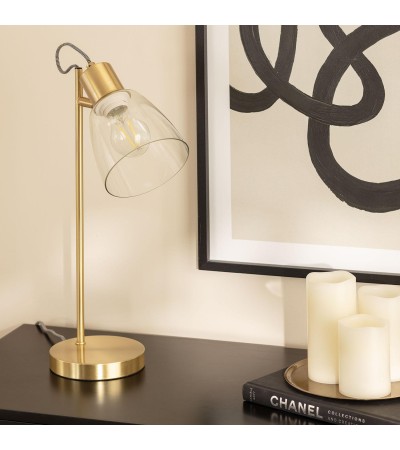 Lampe à Poser Métal et Verre Shirley - 91196 - vue 2