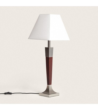 Lampe à Poser Bois et Métal Lizza Piramis - 114308 - vue 1