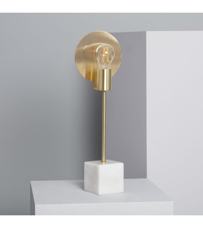 Lampe à Poser Marbre et Métal Argos