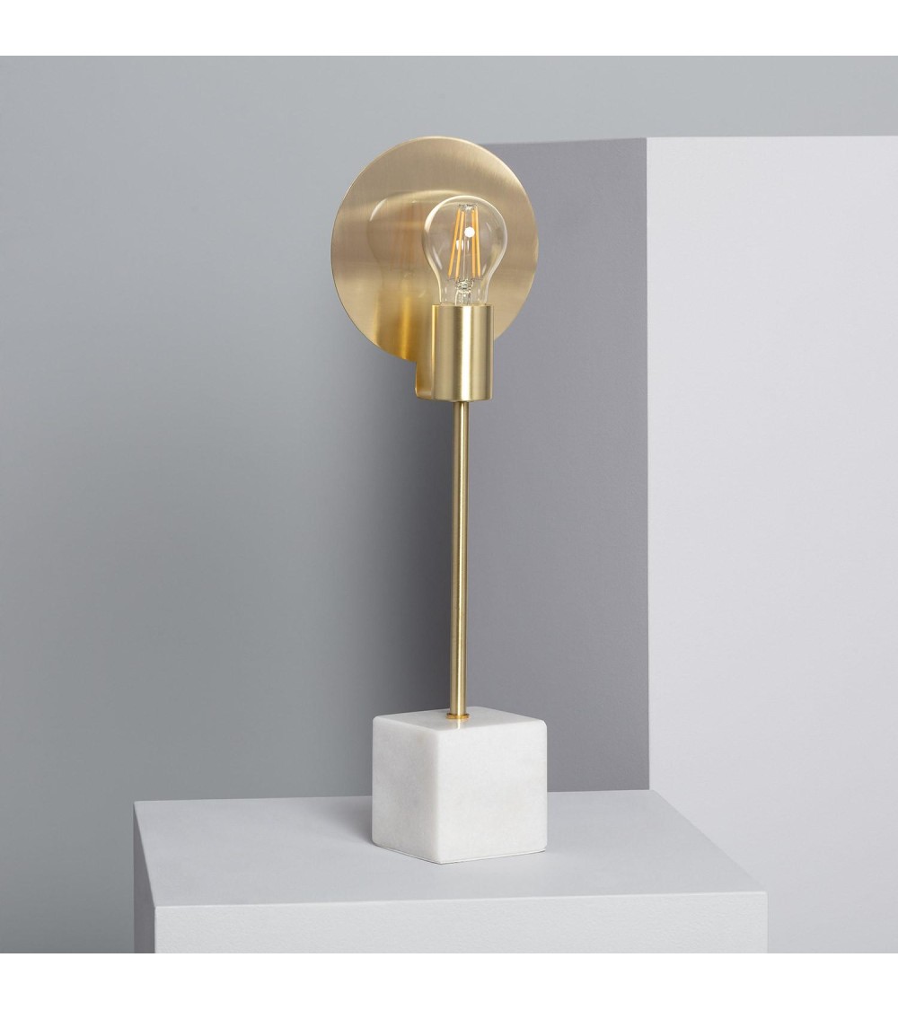 Lampe à Poser Marbre et Métal Argos - 89795 - vue 1