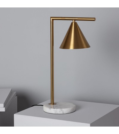 Lampe à Poser Marbre et Métal Tinos
