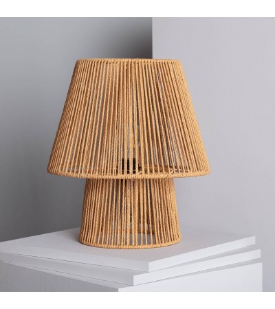 Lampe à Poser Papier Tressé Kalla Gardenia - 90797 - vue 3