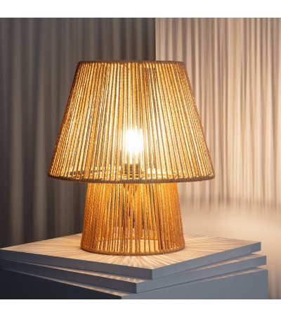 Lampe à Poser Papier Tressé Kalla Gardenia - 90797 - vue 7