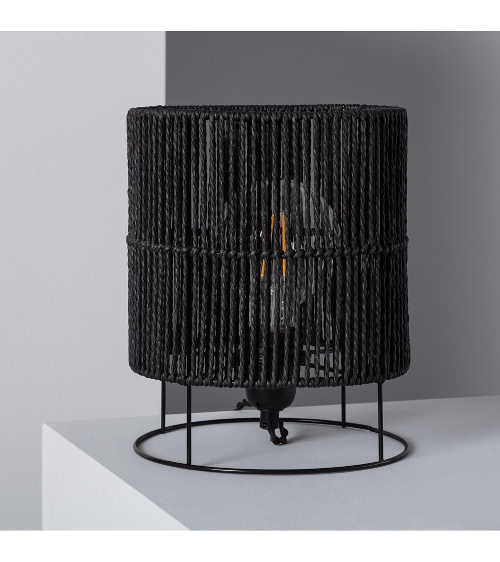 Lampe à Poser Papier Tressé Khalo - 91349 - vue 1