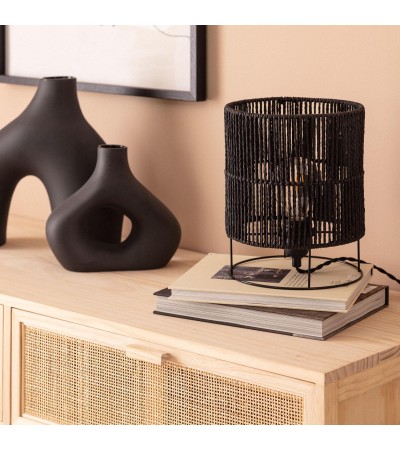 Lampe à Poser Papier Tressé Khalo - 91349 - vue 2