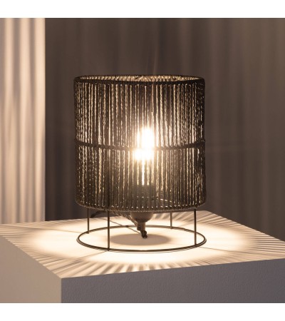 Lampe à Poser Papier Tressé Khalo - 91349 - vue 6