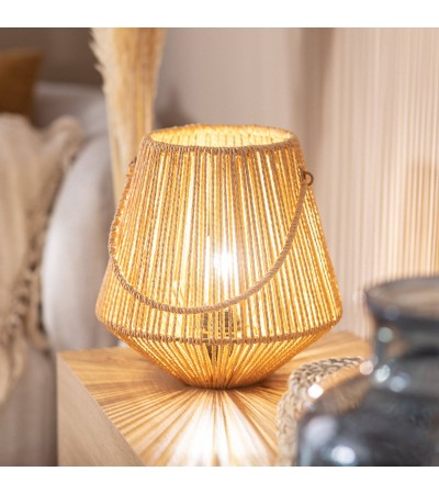 Lampe à Poser Papier Tressé Portable Kalla Cinnamon - 90810 - vue 5