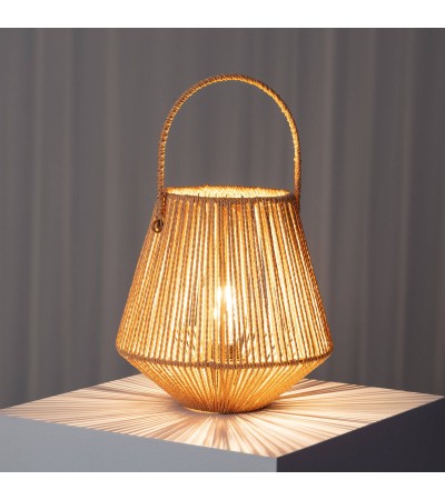 Lampe à Poser Papier Tressé Portable Kalla Cinnamon - 90810 - vue 6