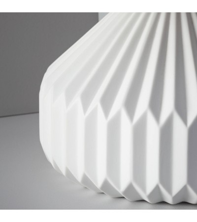 Lampe à Poser Porcelaine et Tissu Monduver - 64211 - vue 8