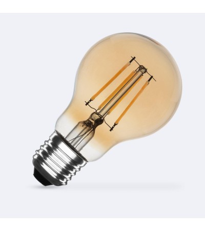 Ampoule LED Filament E27 6W 600 lm A60 Gold