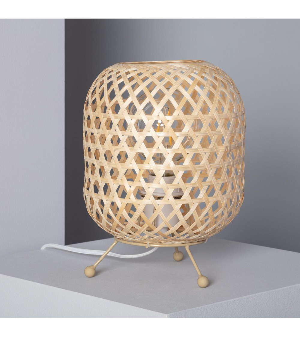 Lampe à Poser Rotin Chia - 90396 - vue 1