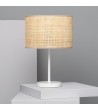 Lampe à Poser Rotin et Métal Baracoa - 75332 - vue 1