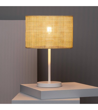 Lampe à Poser Rotin et Métal Baracoa - 75332 - vue 6