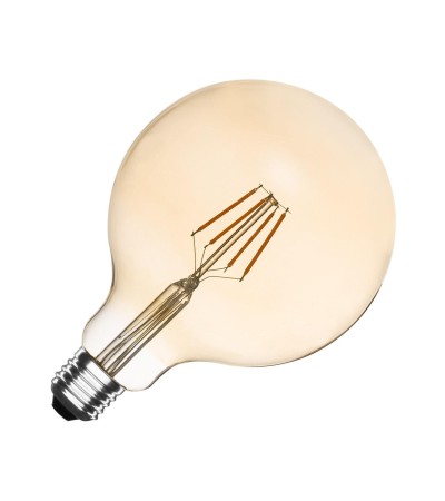 Ampoule LED Filament E27 6W 600 lm Dimmable G125 Gold