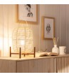 Lampe à Poser Rotin Igloo - 64112 - vue 5