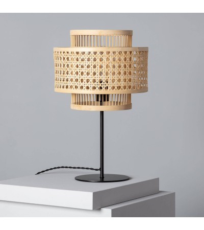 Lampe à Poser Rotin Samsara - 91362 - vue 3