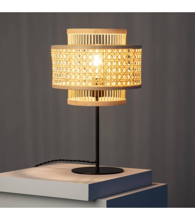 Lampe à Poser Rotin Samsara - 91362 - vue 4