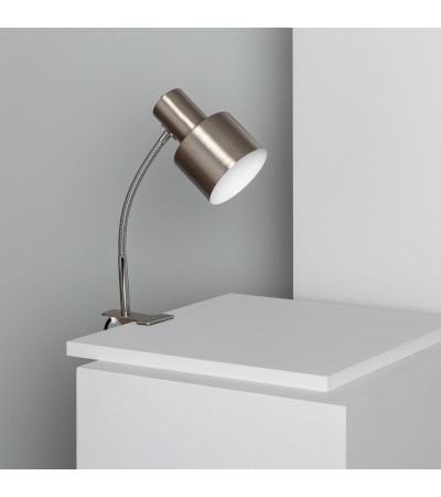 Lampe de Bureau Flex Métal Agoura avec Pince