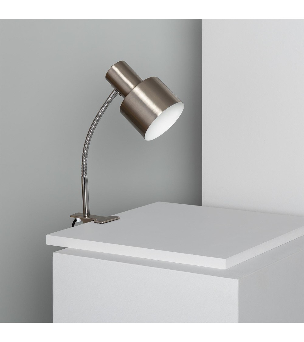 Lampe de Bureau Flex Métal Agoura avec Pince - 75305 - vue 1