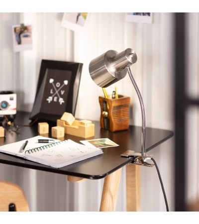 Lampe de Bureau Flex Métal Agoura avec Pince - 75305 - vue 5