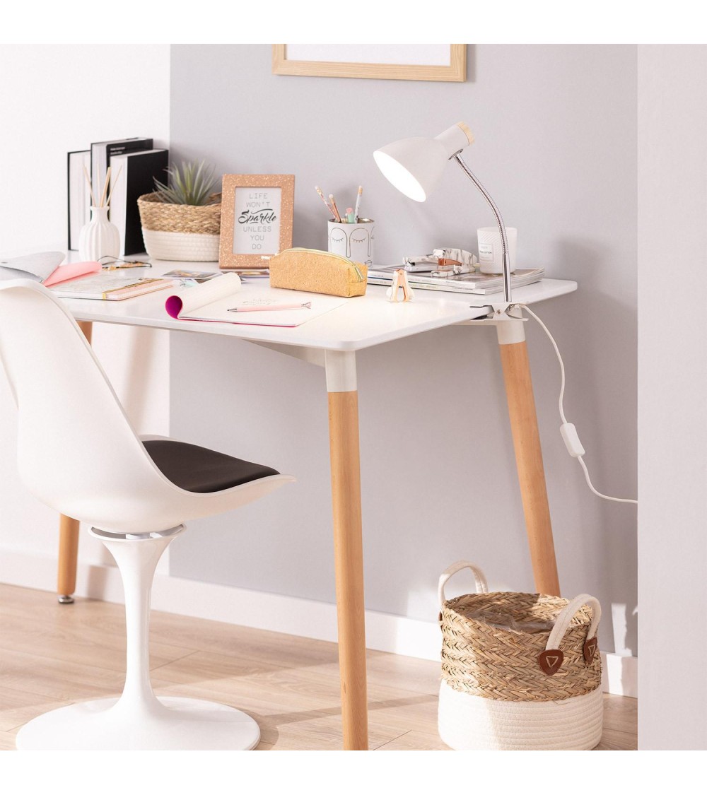 Lampe de Bureau Flex Métal Benzal avec Pince - 75317 - vue 1