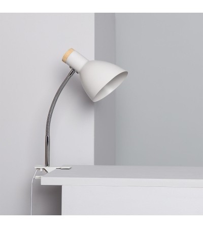 Lampe de Bureau Flex Métal Benzal avec Pince - 75317 - vue 2