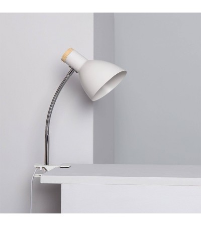 Lampe de Bureau Flex Métal Benzal avec Pince - 75317 - vue 4