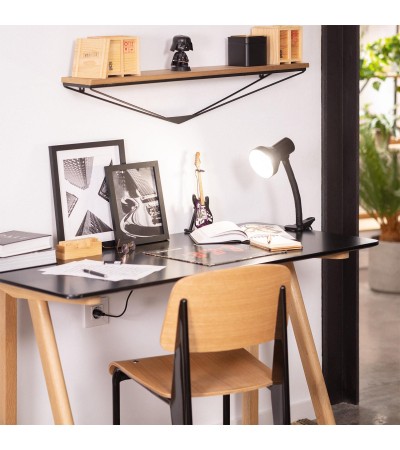 Lampe de Bureau Flex Métal avec Pince Eret - 75289 - vue 2
