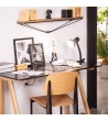 Lampe de Bureau Flex Métal avec Pince Eret - 75289 - vue 4