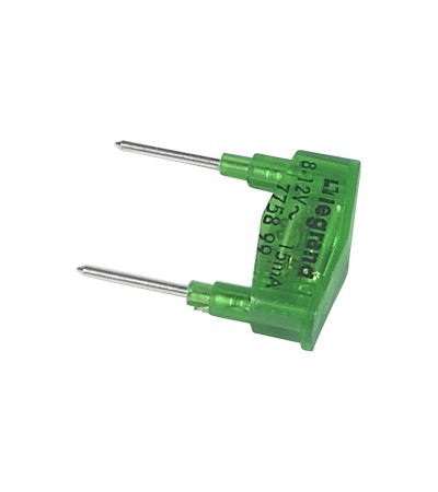 Lampe de Rechange Plexo Verte 12V 15mA LEGRAND 069499