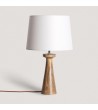 Lampe de table en bois Rani ILUZZIA - 100422 - vue 1