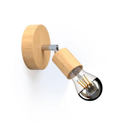 Lampe Fermaluce Wood 90° Creative-Cables APL201FB10TBS1CR