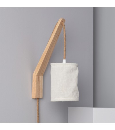 Lampe Murale Bois et Métal Kanzu