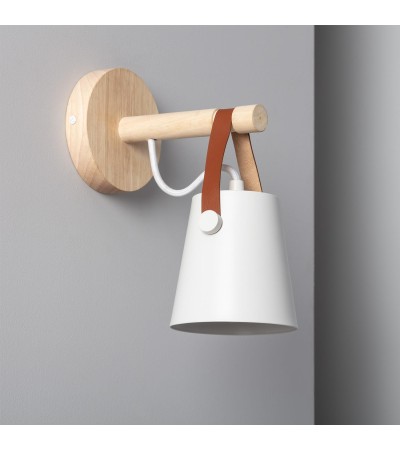Lampe Murale Bois et Métal Tynset