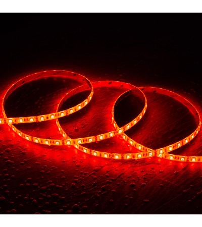 Ruban LED 12V RGB SMD 60 LED/m 5m 9W/m Largeur 10mm Coupe 5cm IP65 - 107595 - vue 11