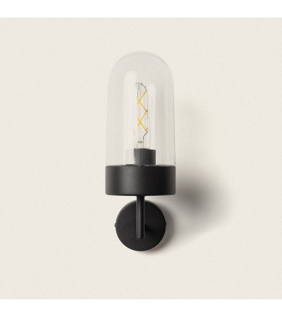 Lampe Murale Extérieure Métal et Verre Gerber - 102573 - vue 7