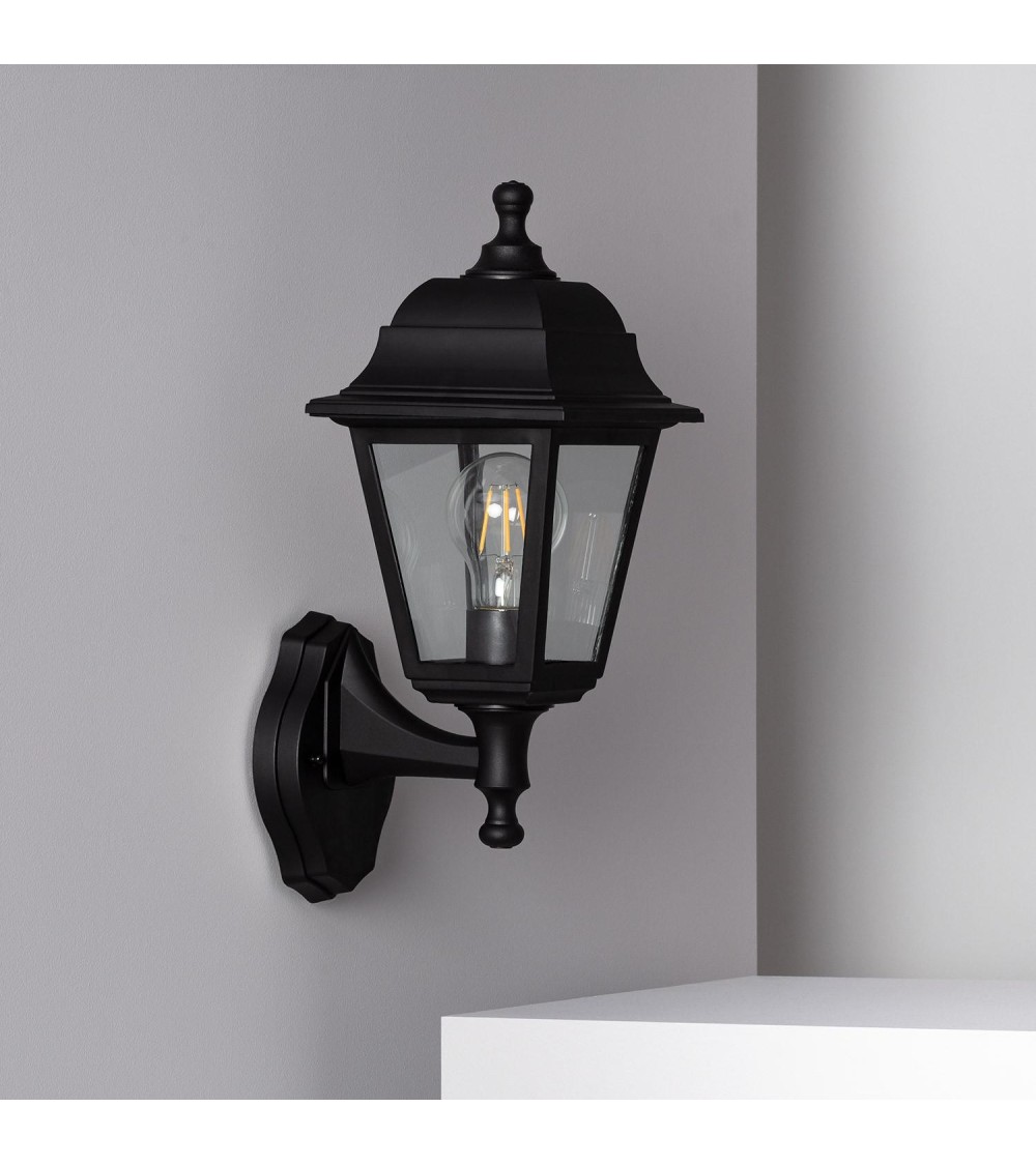 Lampe Murale Extérieure Mini Villa Noire - 4392 - vue 1