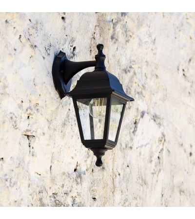 Lampe Murale Extérieure Mini Villa Noire - 4392 - vue 5